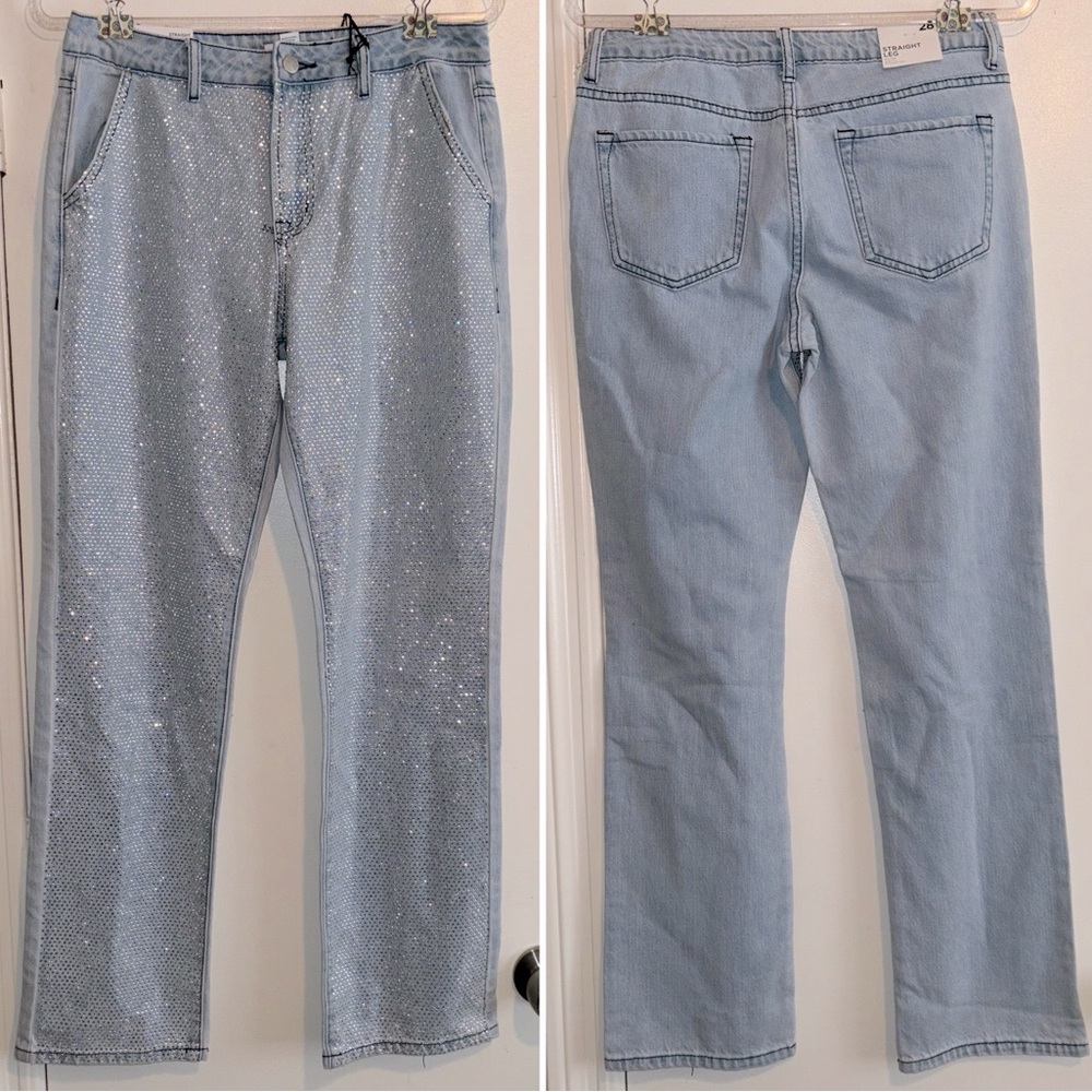 Forever 21 Rhinestone Jeans - Picture 5 of 12